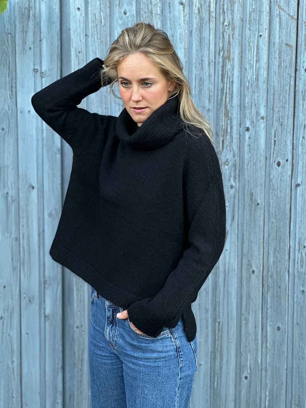 Alpaka Pullover mit Rollkragen